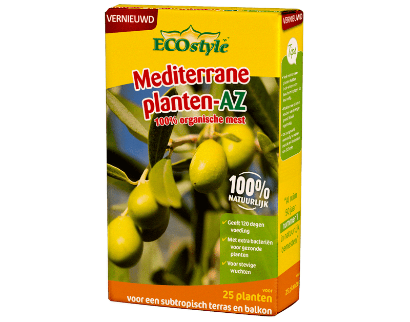 Mediterrane planten mest
